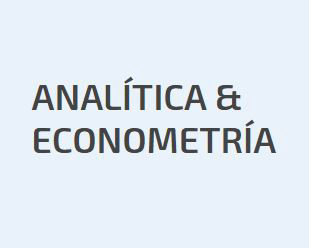 analitica y econometria